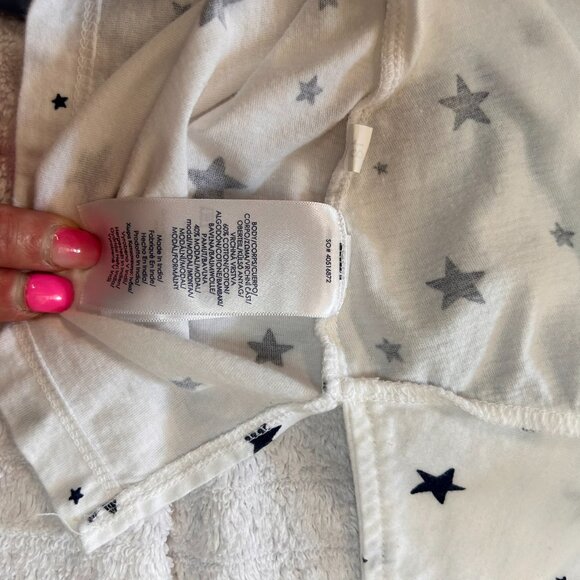 Have one to sell? Sell now Chaps Woman's White Tank Top With Blue Stars Size 1X - Picture 7 of 7